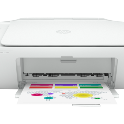 HP DeskJet 2734e All-in-One Printer with Bonus 9 Months of Instant Ink with HP+